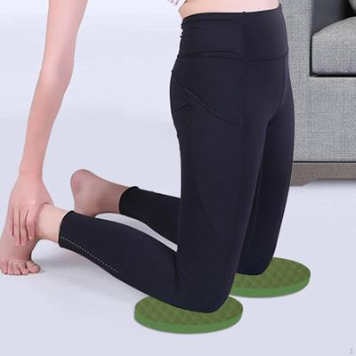 2 Pieces Yoga Knee Pads for Knees, Elbows, Wrists, Hands Round Support Pad Workout