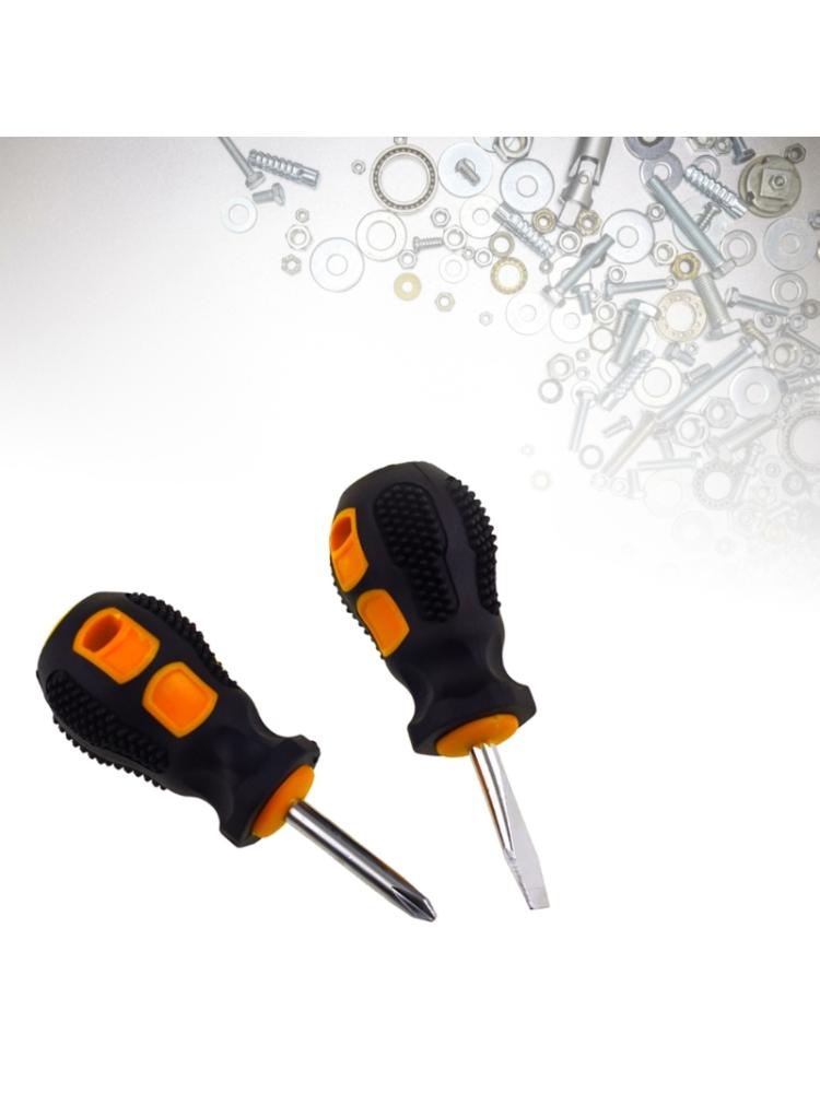 Stubby Screwdriver Carburetor Screwdriver for DIY Repairing Small Hand Tools Manual Repair Radish Head Screwdriver