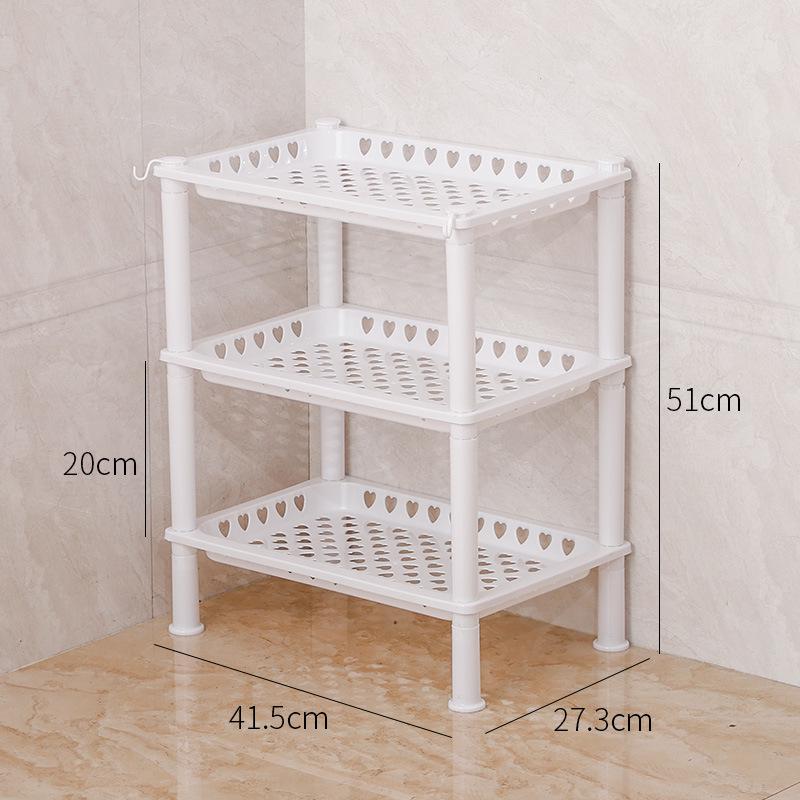 Multi-layer Storage Rack for Kitchen and Bathroom
