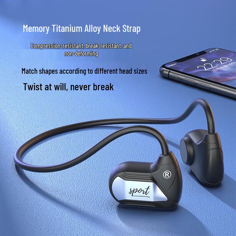 MINEJONI Q1 Bone Conduction Sports Neckband Headset