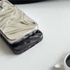 Luxury Matte Silver Water Ripple Case For 17 Air 16 15 14 Plus 13 12 Pro Max 11 Creative Frosted Wrinkle Shockproof Cover
