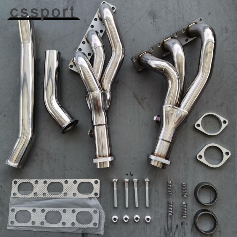 Stainless Performance Manifold Headers for BMW E46/E39/Z3 2.5L/2.8L/3.0L L6 NEW