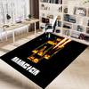 1pc Fire Metal Energy Carpet for Playroom Bedroom Living Room Sofa Home Decor,kids Game Area Rug Non-slip Floor Mat Y730163