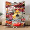 Cars Film Collage Decke Weiche Überwurfdecke für Zuhause Schlafzimmer Bett Sofa Reise Büro Einfarbige Weihnachtsdecke