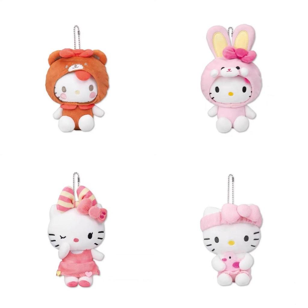 Charming Hello Kitty 50th Anniversary Plush Bear And Bunny Toy With Beautiful Designs