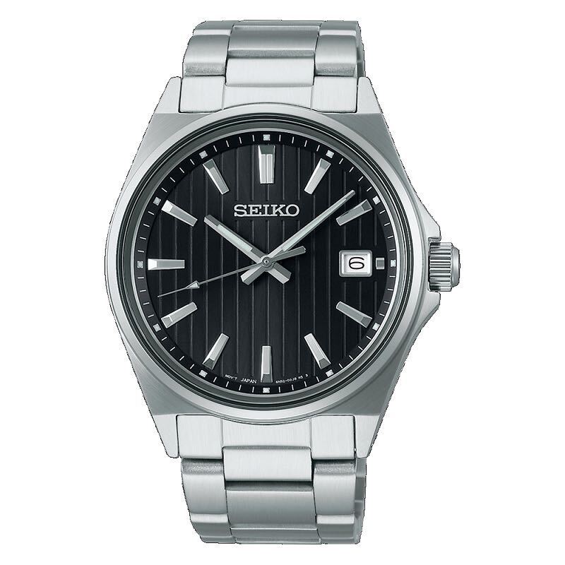 Special Brand New SEIKO Selection S Series SBTH005 Black Dial 10 ATM Water Resistant Quartz Watch Price! Men's