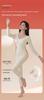 2025 Stylish Cashmere Wool & Silk Warm Base Layer with Built-in Bra Pads