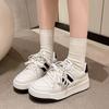 Leather platform German training shoes women's board shoes 2025 spring and summer new versatile casual sports shoes women's white shoes