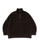 CARGOBROS Striped Half-Zip Fleece (Brown)