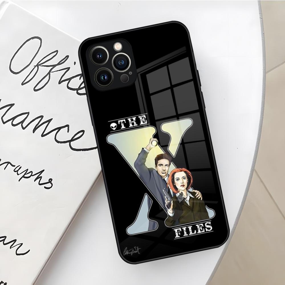 The X Files I Want To Believe Phone Case for Iphone 17 16 Air 15 14 12 11 13 Pro Max Mini X Xr Xs Se Puls glass Cover