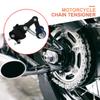 Ajustador de Corrente de Motocicleta Universal para 50cc-500cc ATV Motocross Polia de Ferro Tensionador de Corrente Ajustador Rolo Ferramentas de Motocicleta