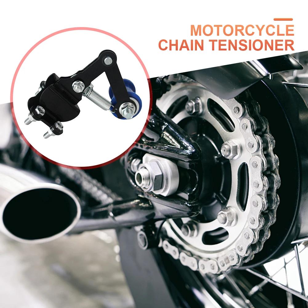 Universal Motorcycle Chain Adjuster for 50cc-500cc ATV Motocross Iron Pulley Chain Tensioner Adjuster Roller Motorcycle Tools
