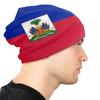 Flag Of Haiti Skullies Beanies Caps Unisex Winter Warm Knitted Hat Women Unisex Hip Hop Adult Bonnet Hats Outdoor Ski Cap