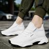 Fashion COZOK Man's Fashion Sneakers New Men Elevator Shoes Height Increase Shoes For Man Casual Insole 8cm Heels Moccasins Taller Male