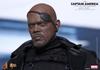 Hot Toys Movie Masterpiece Captain America The Winter Soldier Nick Fury Scale Plastic Painted Action Figure 1/6