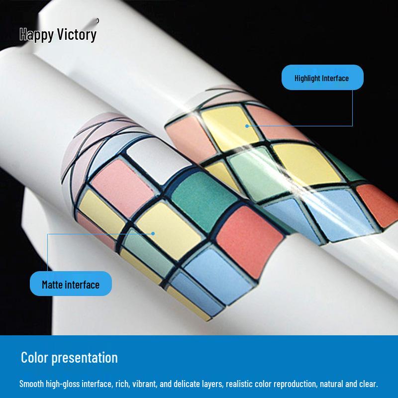 6-Inch Self-Adhesive Photo Paper: A4, 4x6, 5x7, A7 Sizes, Inkjet Compatible, Large Head Sticker Options