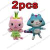 2026 New Gabbys Doll House Plush Toy Mercat Cartoon Stuffed Animals Smiling Cat Car Cat Hug Gaby Girl Birthday Gift