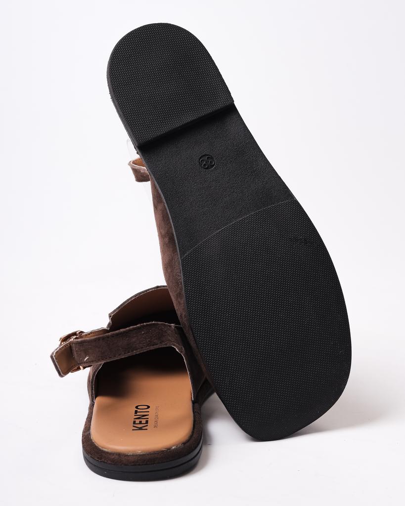 Women's Loafers Kento 15023 36 Brown Suede