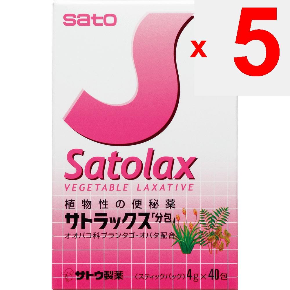 Sato Satrax 'Subcontracting' 40 packages Herbal Medicine & Kampo Indications: -Constipation- Relief of the following symptoms associated with constipa
