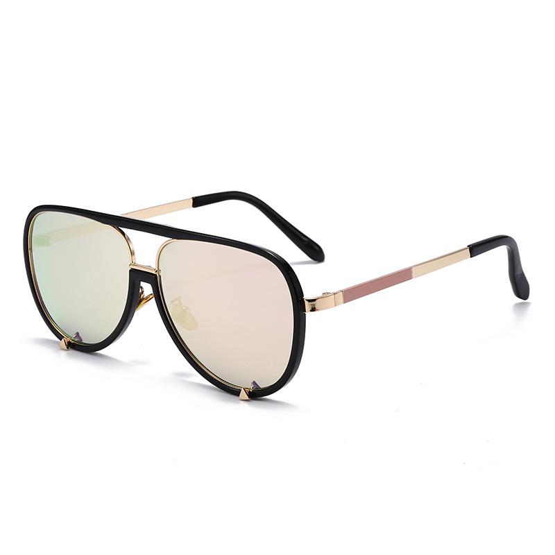 2024 Trendy European Metal Sunglasses: Fashionable Women s & Men s Wayfarer Style 2405