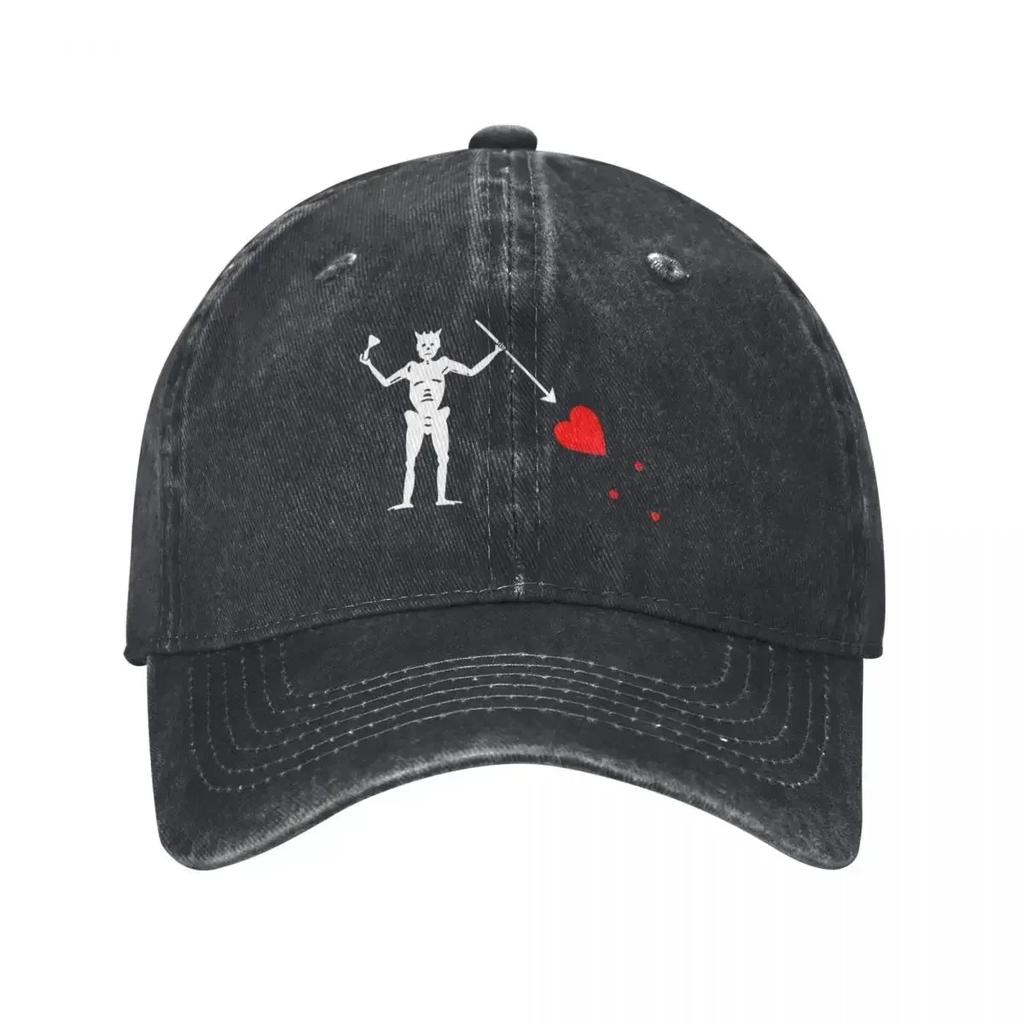 Edward Teach (Blackbeard) Flag Baseball Cap Dad Hat Mountaineering For Women Mens