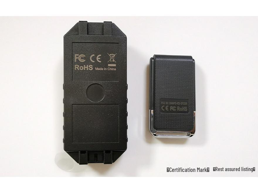 Cross-border Wireless Bicycle Anti-theft Alarm with Remote Control and Vibration Sensor SF22R