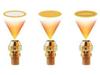 Danfoss Brass Atomizing Nozzle for Methanol, Diesel, and Vegetable Oil Burners