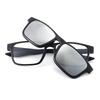 Magnetic Clip-on Polarized Cycling Sunglasses for Men & Women: Two-in-One Five-Piece Lens Set