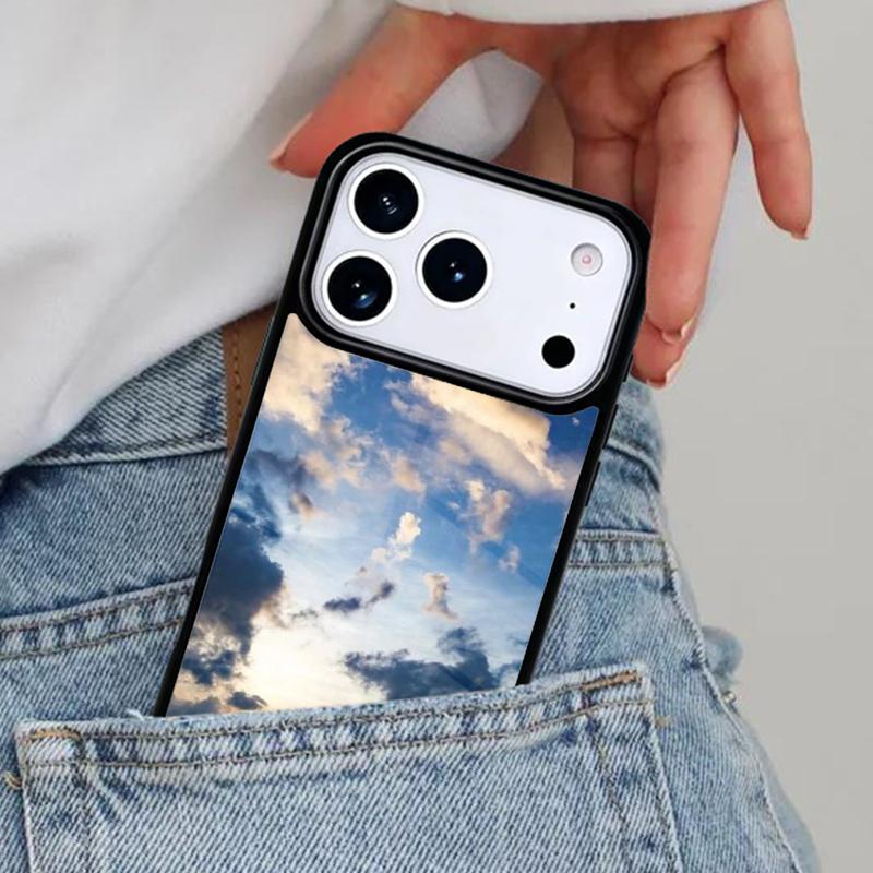 Beach Sea Sky Phone Case for iPhone 16e 15 14 13 12 17 Pro Max Plus Air 17pro Cover Coque