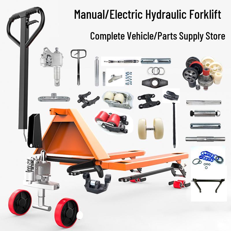 Otsuno Riki Manual Hydraulic Forklift & Pallet Jack Parts Catalog: Forklift Wheels