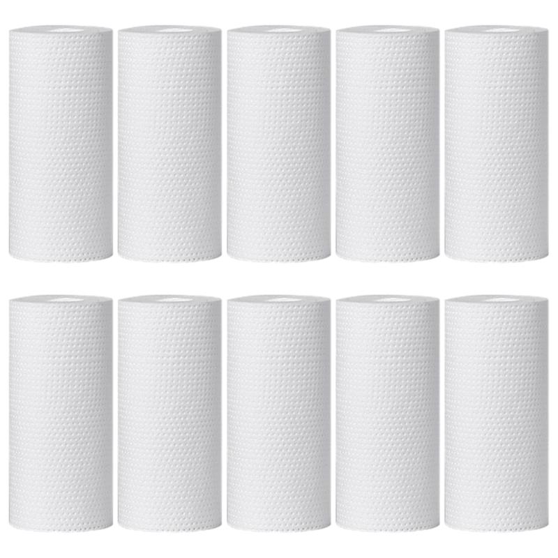 10Pieces 5Inch Polypropylene Cotton Filter Cartridges Water Purifiers Filter for Enhancing Water Filtrations Systems