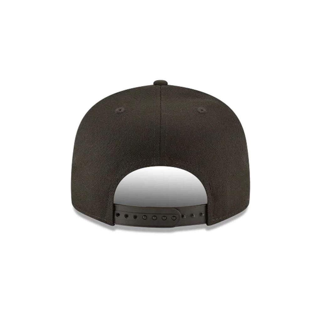 New Era 9Fifty 950 Black Basic Snapback Adjustable Cap Diego Padres Free Size (San (Black))