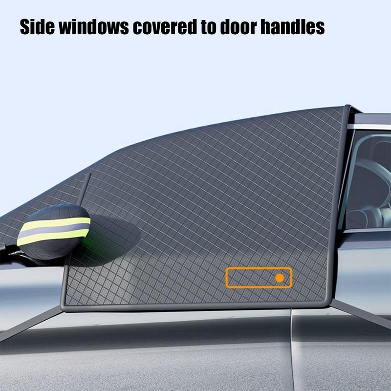 Car Windscreen Cover Auto Windscreen Sun Shade Ice Covers Thickened Car Windshield Cover Snow Cover For Truck RV