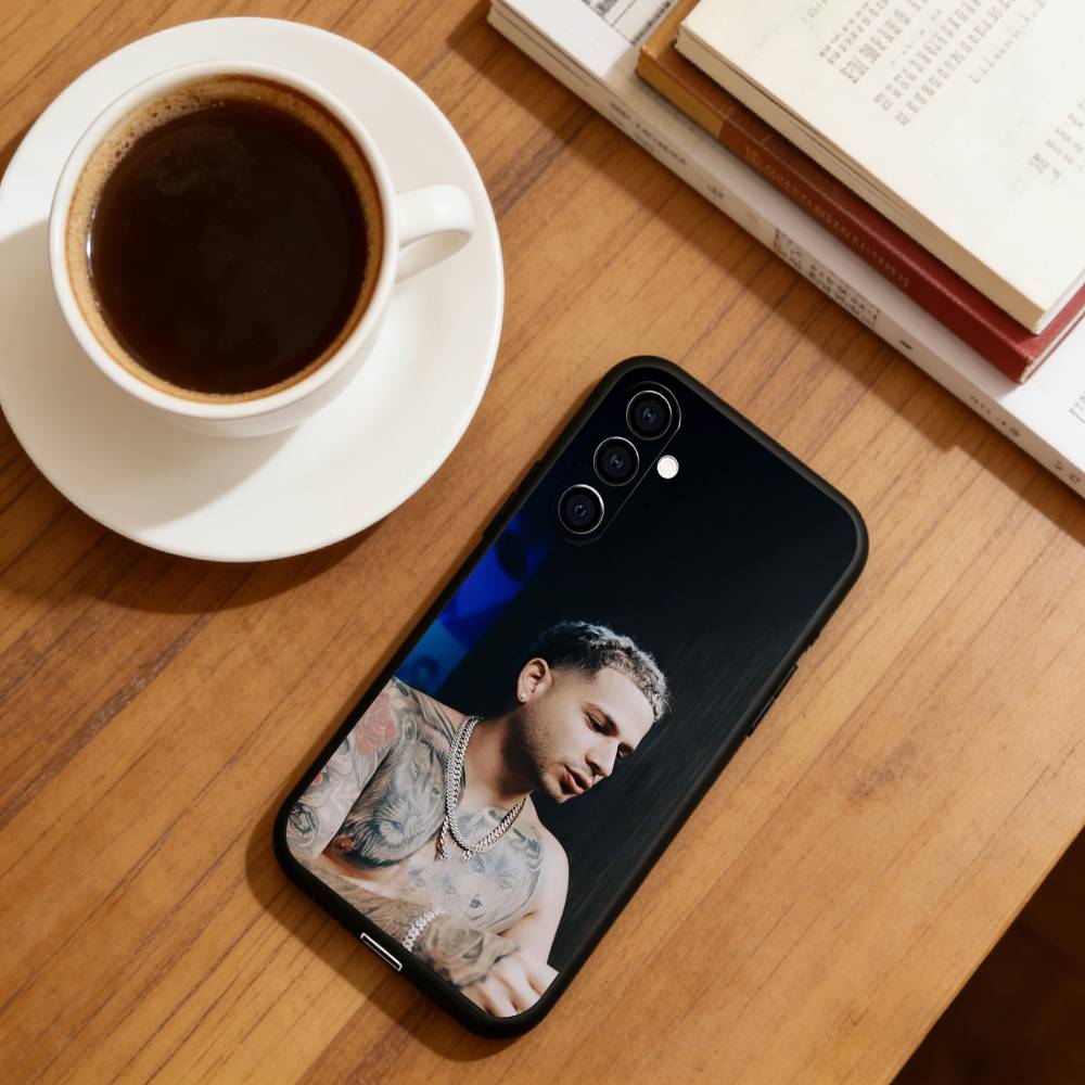 Dei V Quien Es Dei V Phone Case Black Silicone Soft For Samsung Galaxy A73,A72,A71,A70,A53,A52,A51