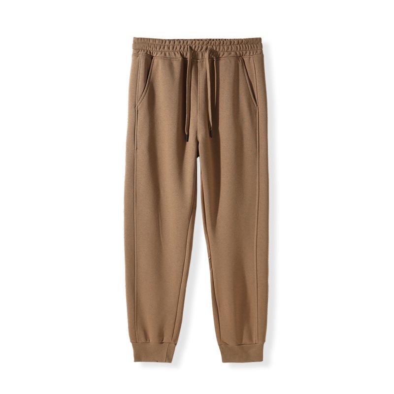 Women Thicken Cotton Sweatpants Autumn Winter Elastic Waist Bundle Foot Straight Trousers Fleece Warm Loose 5XL Casual Pants