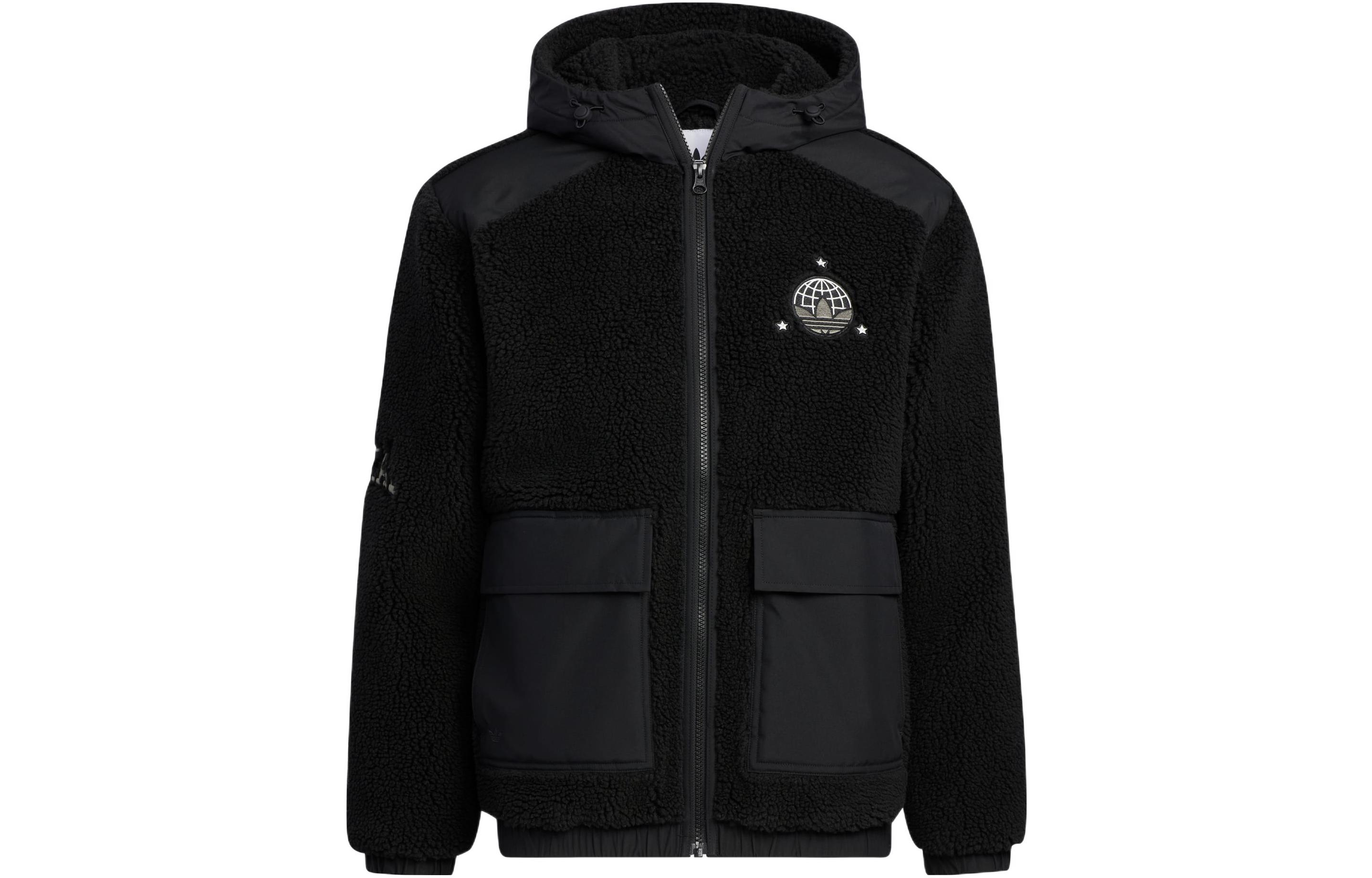Adidas Originals Jacket Unisex Black HS2004 XXXL