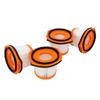 4PCS Cylindrical Vacuum Cleaner Filters for Shark WS620 WS630 WS632 BLBRN GNBRN Dust Pickup