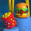 Kids Magic Cube Rotating Bean Adults Fingertip Fidget Stress Relief Creative Puzzle Game Toys for Children