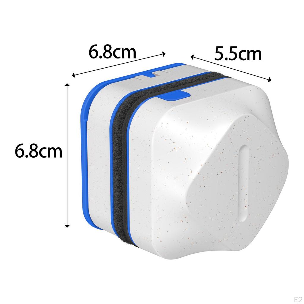 Aquarium Magnetic Glass Cleaner Brush Scrubber for Acrylic Tanks