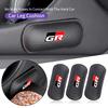 Car Knee Leg Protective Pad Foot Armrest Cushion Accessories For Toyota GR Gazoo Racing Sport C-HR RAV4 Avensis Prado Prius TRD