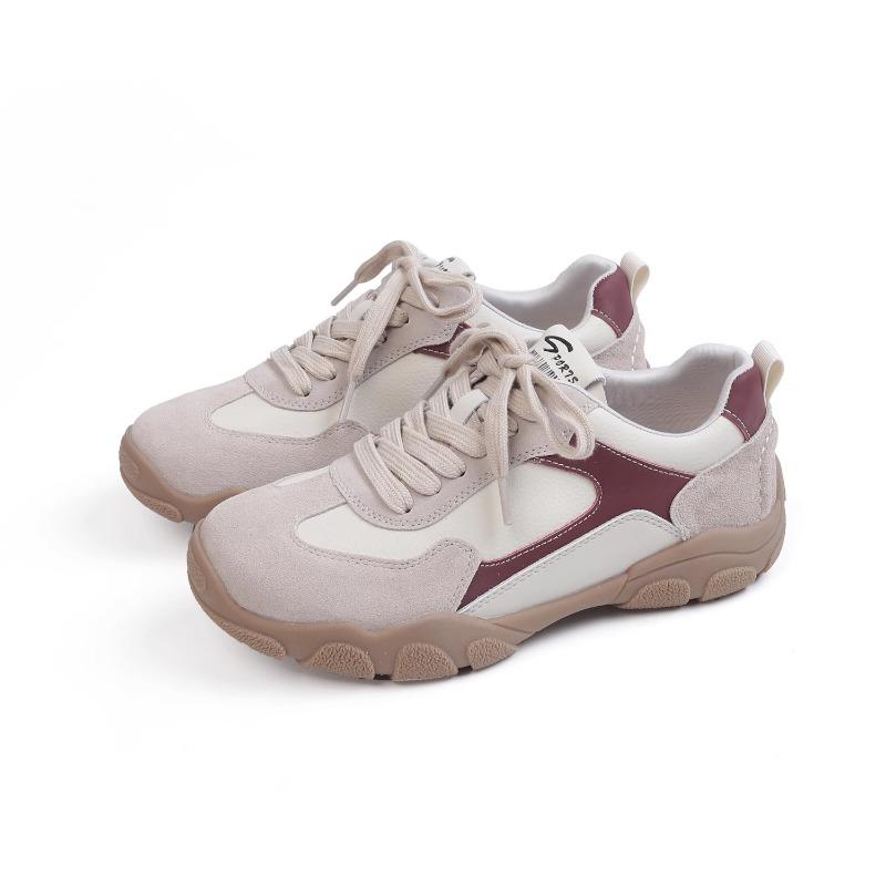 New spring versatile color matching women's feet small platform sports and leisure women's shoes