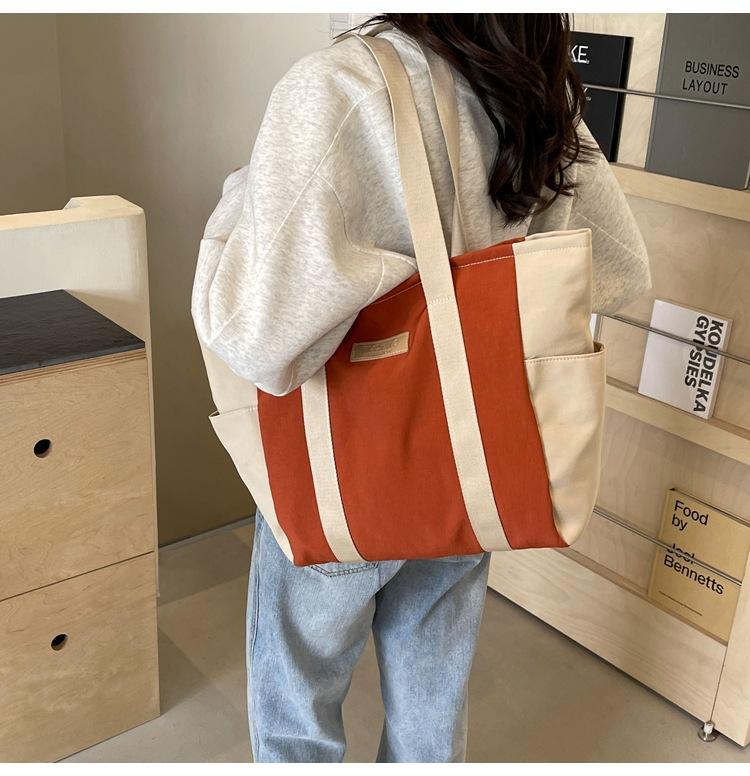 Выходная легкая сумка женская сумка большой емкости сумка-тоут модная повседневная — фото 13