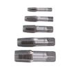 5 Pcs NPT Pipe Tap Set Accuracy Plumbing Thread Tap Repair Tools for Plumbers Mechanics DIYers Carbon Steel