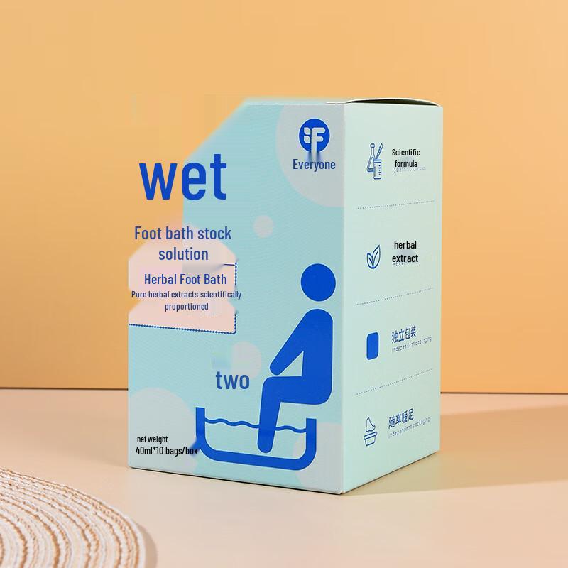 

Instant Herbal Foot Soak Liquid Packs