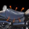 Foldable Motorcycle Gel Seat Cushion 3D Honeycomb Structure Shock Breathable Motorcycle Gel Seat Pad Gel Cushion For Seat Z6W5