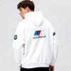 BMW M Motorsport Unisex Printed Hoodie - Trendy 220G Sweatshirt