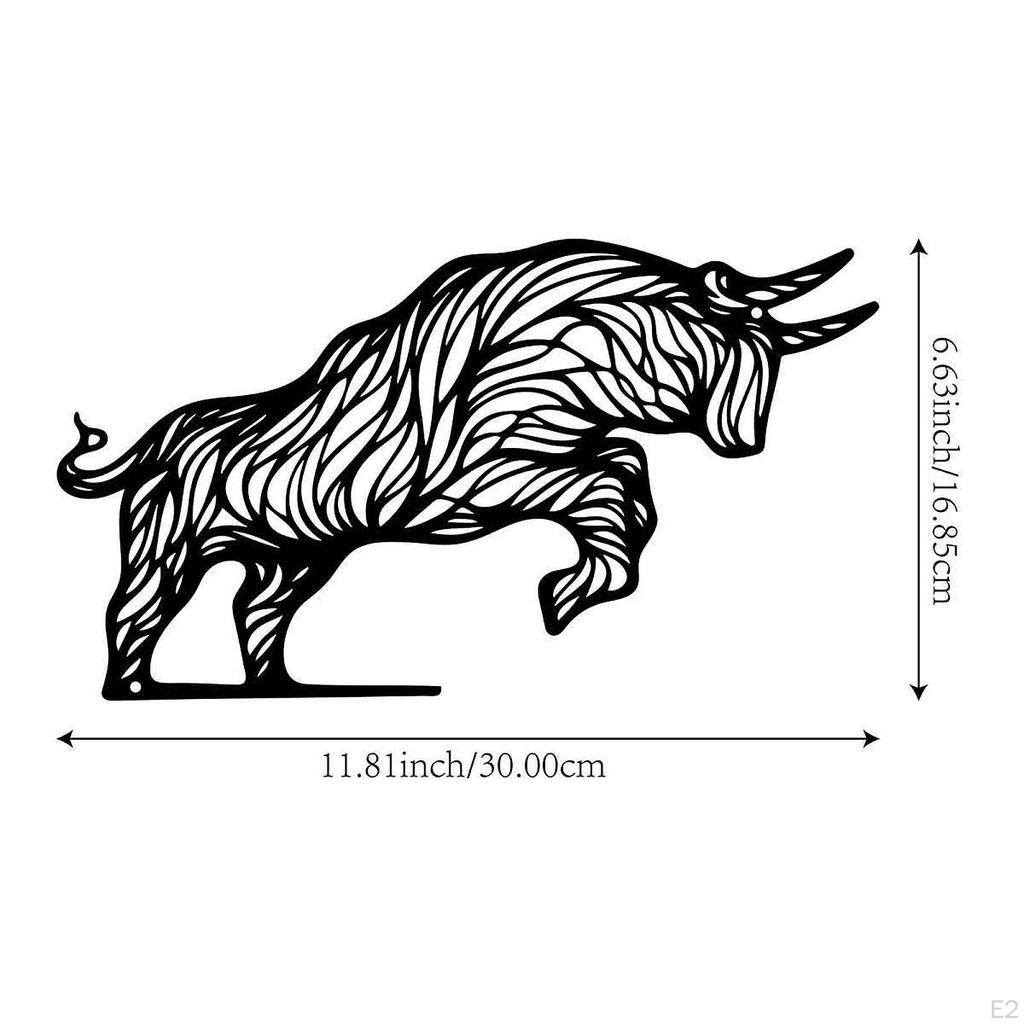 Metal Wall Art Decoration Background Elegant Hanging Ornament Decorative for Yard Office