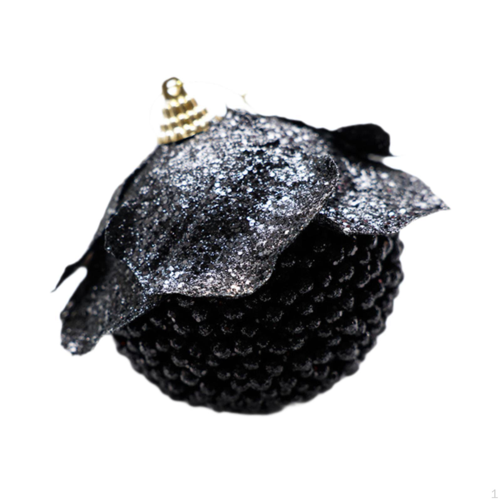 

Рождественские подвески-шарики из пенопластовых шариков, небьющиеся блестящие украшения для рождественской елки Style D