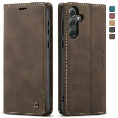 Für Coque Samsung A56 5G Leder Magnet Hülle Kartenfach Buch Etui Galaxy A55 A54 A34 A35 A25 A15 A16 A 55 56 A06 A36 A17 Hülle