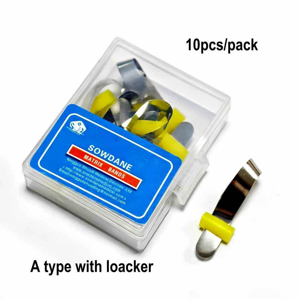 Dentalna matryca Tofflemire do podnoszenia głębokiego brzegu Matryce o dużej krzywiźnie Materiał dentystyczny Sekcyjna matryca konturowana